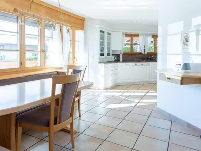 Küche/Küchenzeile in der Unterkunft Orion - Luxuriöse Duplex Wohnung in Grindelwald
