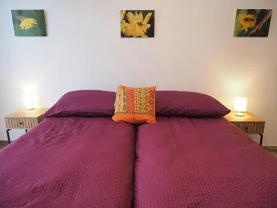 Ein Bett oder Betten in einem Zimmer der Unterkunft Appartement rénové