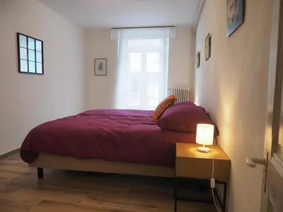 Ein Bett oder Betten in einem Zimmer der Unterkunft Appartement rénové