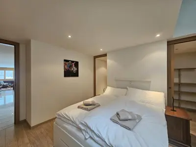Ein Bett oder Betten in einem Zimmer der Unterkunft Aramis Ground Floor