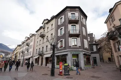 Die Umgebung um das Kapselhotel
