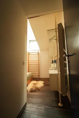 Ein Badezimmer in der Unterkunft Dans ma bulle