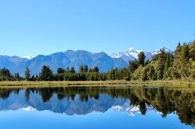 Naturlandschaft in der Nähe der Ferienwohnung