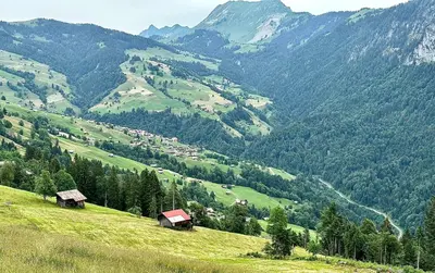 Naturlandschaft in der Nähe der Ferienwohnung
