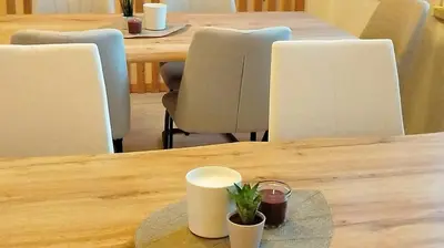 Ein Sitzbereich in der Unterkunft ganzes Haus für dich 20min bis nach Interlaken und Adelboden