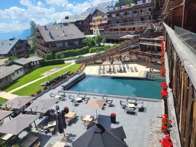 Grundriss der Unterkunft Studio with Private Jacuzzi - Stunning Swiss Alps Views - RPO31-62