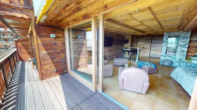 Grundriss der Unterkunft Studio with Private Jacuzzi - Stunning Swiss Alps Views - RPO31-62