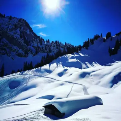 Concierge with Scenic Views and Long Stay by SwissHut im Winter