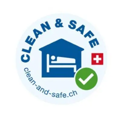 Ein Zertifikat, Auszeichnung, Logo oder anderes Dokument, das in der Unterkunft Lake Thun Alps Scenic Views and Concierge by SwissHut ausgestellt ist