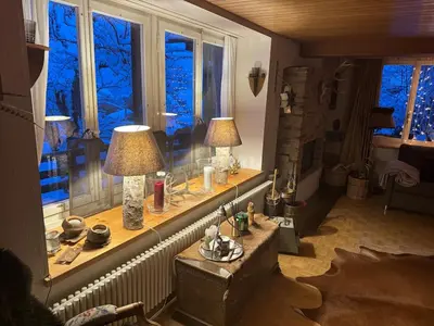 Getränke in der Unterkunft Chalet Schluecht