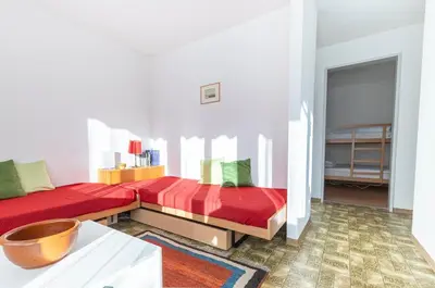 Ein Sitzbereich in der Unterkunft Schürli Apartment - Aare Jungfrau AG