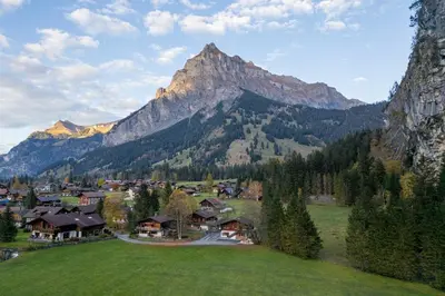 Naturlandschaft in der Nähe des Ferienhauses