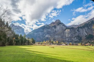 Naturlandschaft in der Nähe des Ferienhauses