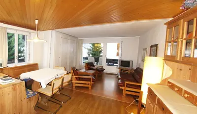 Ein Sitzbereich in der Unterkunft Amici
