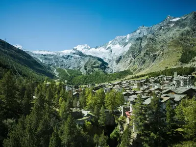 Naturlandschaft in der Nähe der Ferienwohnung
