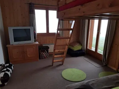 TV/Unterhaltungsangebot in der Unterkunft Thyon 4pièces, proche des pistes