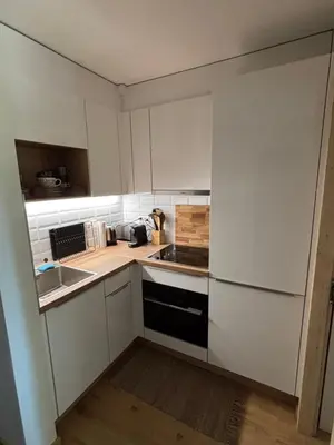 Küche/Küchenzeile in der Unterkunft Appartement Crans-Montana