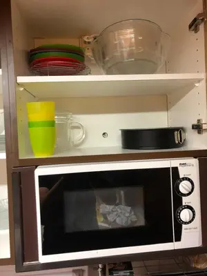 Küche/Küchenzeile in der Unterkunft Chalet Waldesruh