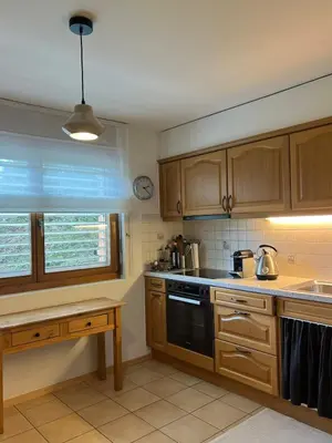 Küche/Küchenzeile in der Unterkunft Apartment with a garden, close to golf