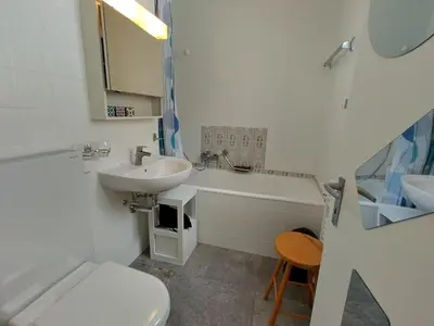 Ein Badezimmer in der Unterkunft Montanji 7- neu renoviert, tolle Aussicht!