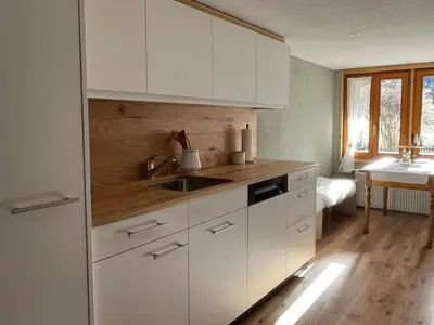 Küche/Küchenzeile in der Unterkunft Apartment Flott by Interhome
