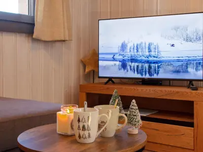 TV/Unterhaltungsangebot in der Unterkunft Chalet Le Boletus by Interhome