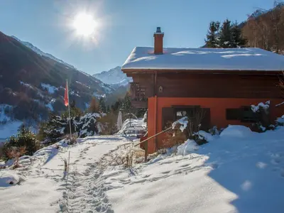 Naturlandschaft in der Nähe des Chalets
