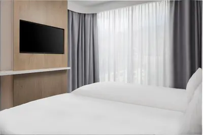 TV/Unterhaltungsangebot in der Unterkunft Holiday Inn Express & Suites Sion by IHG