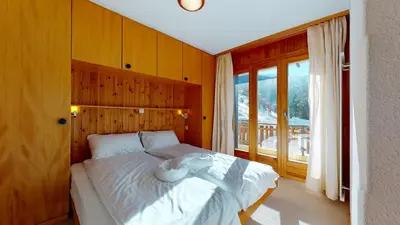 Ein Bett oder Betten in einem Zimmer der Unterkunft Crêtes X1 023 - SUNNY apartment 5 pers
