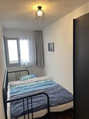 Ein Bett oder Betten in einem Zimmer der Unterkunft Fontanettaz V 014 - MOUNTAIN apartment 4 pers
