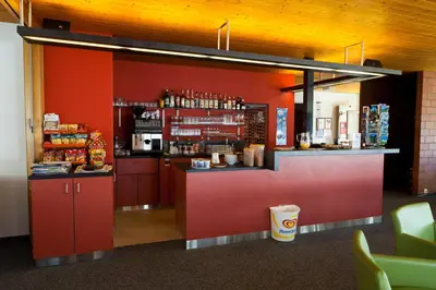 Lounge oder Bar in der Unterkunft Hotel Garni Simplon