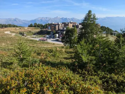 Naturlandschaft in der Nähe des Campingplatzes