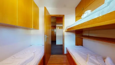 Ein Bett oder Betten in einem Zimmer der Unterkunft Greppons O 020 - MOUNTAIN apartment 5 pers