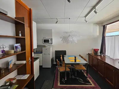 Küche/Küchenzeile in der Unterkunft Appartement à 100m des pistes de ski et des commodités