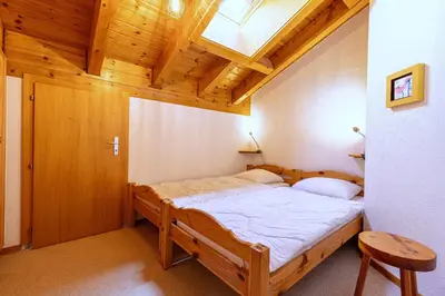 Ein Bett oder Betten in einem Zimmer der Unterkunft Meinaz W 030 - QUIET apartment 7 pers