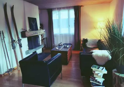 TV/Unterhaltungsangebot in der Unterkunft Chalet Sonnenhof Wengen