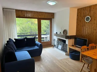 Ein Sitzbereich in der Unterkunft Ramuge A 045 - COSY apartment 4 pers
