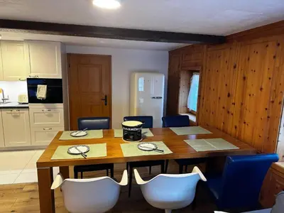 Küche/Küchenzeile in der Unterkunft Apartment Alte Gemeindestube 2- OG Ost by Interhome