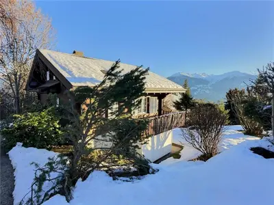 Naturlandschaft in der Nähe des Chalets