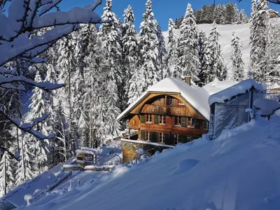 Appartement bei Selbstversorger auf Kleinbauernhof im Winter