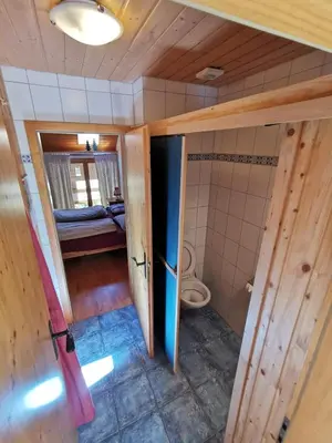 Ein Badezimmer in der Unterkunft Appartement bei Selbstversorger auf Kleinbauernhof