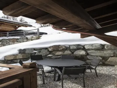 Grundriss der Unterkunft Chalet in Les Masses with garden