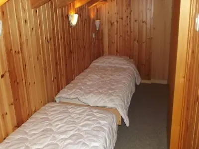 Ein Bett oder Betten in einem Zimmer der Unterkunft Apartment in Veysonnaz 200m from Ski Slopes