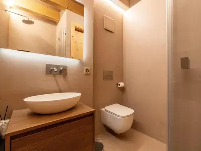 Ein Badezimmer in der Unterkunft Apartment in Les Masses with terrace