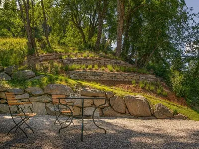 Ein Garten an der Unterkunft Apartment in Les Masses with terrace
