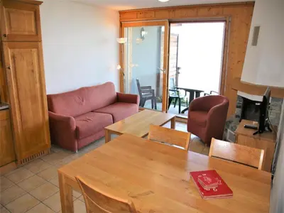 Ein Sitzbereich in der Unterkunft Cozy Apartment With Valley Views