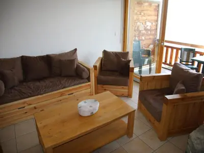 Grundriss der Unterkunft Welcoming apartment with views