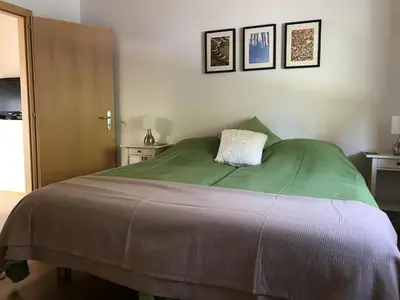 Ein Bett oder Betten in einem Zimmer der Unterkunft Authentic Apartment With Mountain View