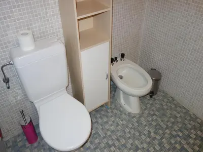 Ein Badezimmer in der Unterkunft Centrally-located apartment in Veysonnaz