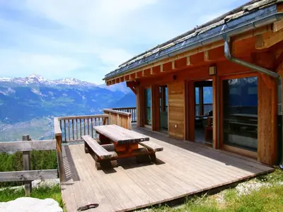 Naturlandschaft in der Nähe des Chalets